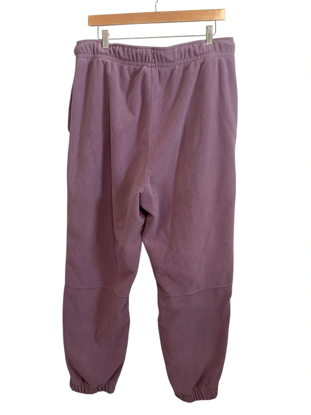 Nike Mauve Pink High Rise Therma Fit Fleece Sweatpants Joggers Size Large